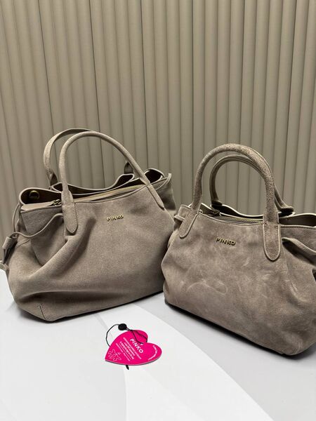 Сумка Pinko женский замша бежевый g3019486-1-5