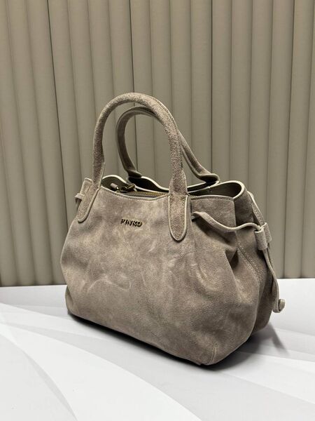 Сумка Pinko женский замша бежевый g3019486-1-4