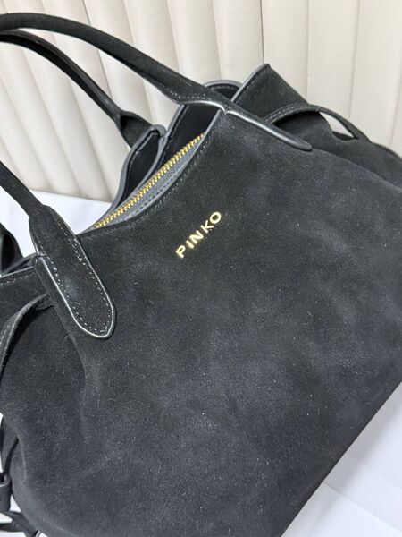 Сумка Pinko женский замша черный b3657208-1-5
