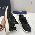 Мужские кроссовки Christian Dior мужской кожа черный n7540272-1-8