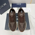 Мужские кроссовки Christian Dior мужской кожа коричневый h6502094-1-2