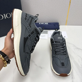 Мужские кроссовки Christian Dior мужской кожа серый k8218629-1-4
