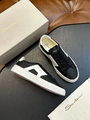 Мужские кеды Santoni мужской замша синий z1756001-1-4