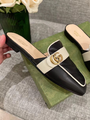 Мюли Gucci женский кожа черный 54780-4