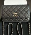 Сумка Chanel женский кожа черный 196539-1