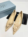 Туфли Prada женский кожа бежевый 137069-2