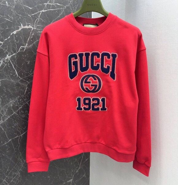 Толстовка Gucci женский бордовый 139835