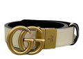 Женский ремень Gucci женский кожа бежевый 21641-1