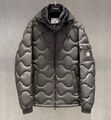 Мужской пуховик Moncler мужской графитовый 161276-1
