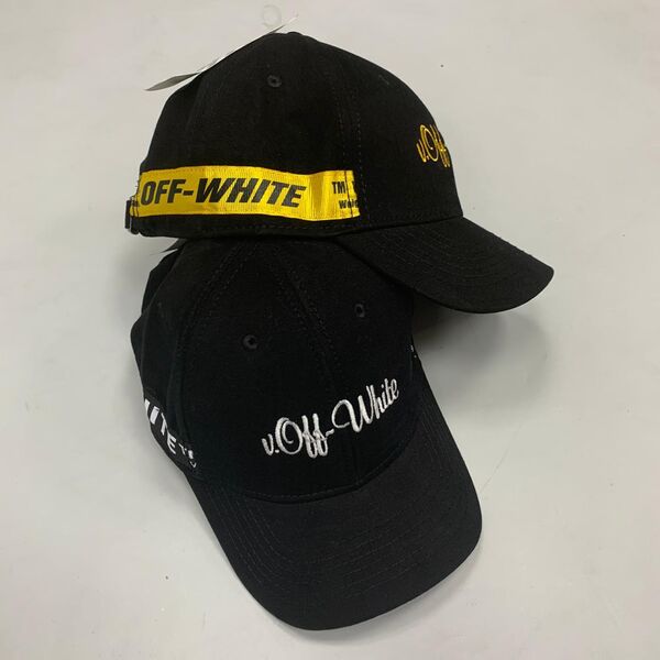 Детская кепка Off-White ткань черный 16718-2