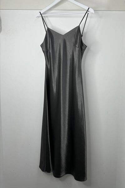 Платье Saint Laurent женский серебристый 189703