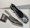 Туфли Maison Margiela женский кожа графитовый 119580-1
