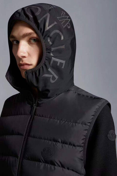 Мужской жилет Moncler мужской черный 161726-3
