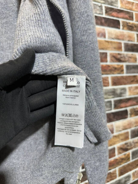 Мужской кардиган Brunello Cucinelli мужской графитовый 159126-5