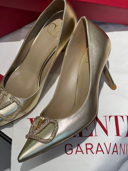 Туфли Valentino женский бронзовый 104247-2