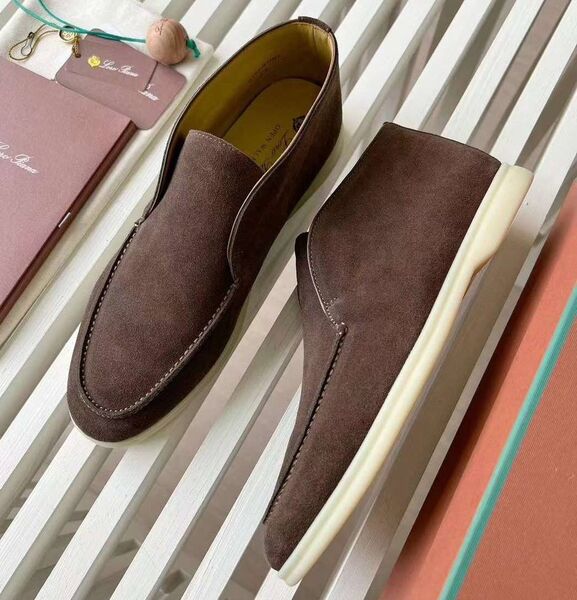 Мужские лоферы Loro Piana мужской замша 135577