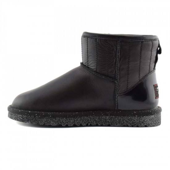 Мужские угги Ugg Mens Classic Mini Star Wars мужской кожа черный 169776-3
