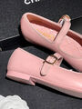 Балетки Chanel женский кожа розовый 147776-3