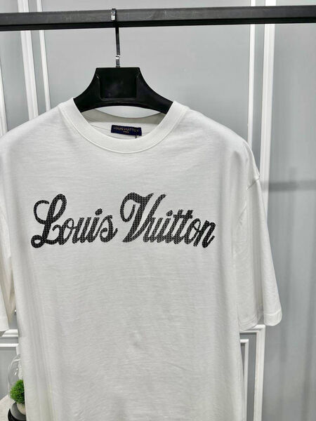 Мужская футболка Louis Vuitton мужской белый 145866-2