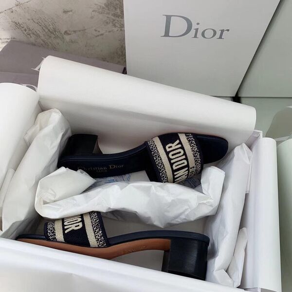 Мюли Christian Dior женский черный 54489-3
