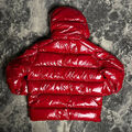 Мужской пуховик Moncler мужской бордовый 171384-4