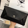 Сумка Chanel женский кожа черный 196549-2