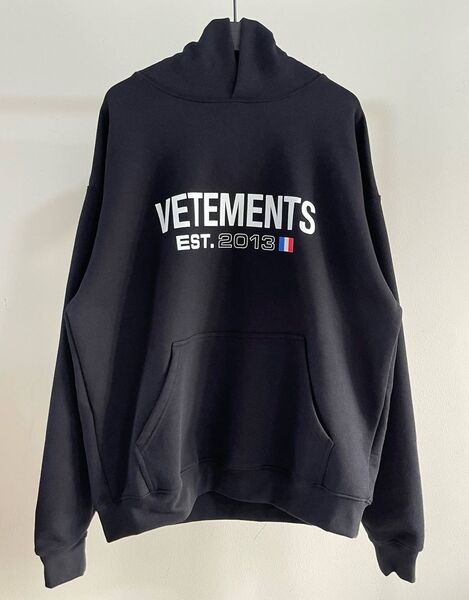 Мужское худи Vetements мужской черный 136538