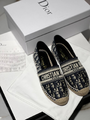 Эспадрильи Christian Dior женский текстиль бежевый 91340-5