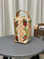 Несессер косметичка Louis Vuitton женский кожа бежевый 156011-5
