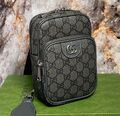 Мужская сумка мессенджер Gucci мужской текстиль 120430-1