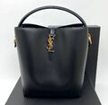 Сумка Saint Laurent Le 37 женский кожа черный 142725-1