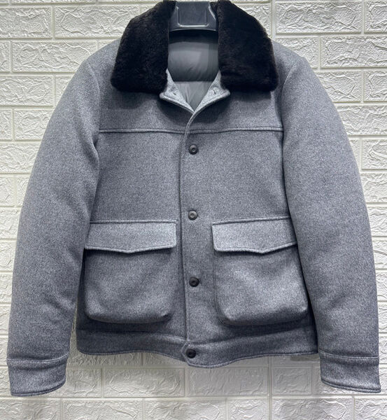 Мужская куртка Loro Piana мужской кашемир графитовый 108189
