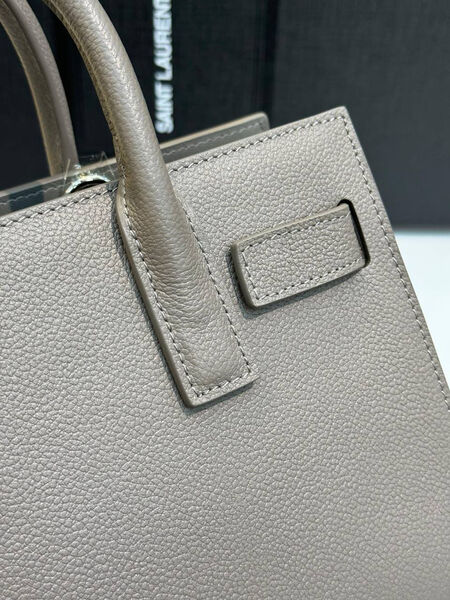 Сумка Saint Laurent Sac De Jour женский кожа бежевый 142011-6