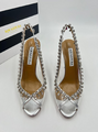 Босоножки Aquazzura женский графитовый 11759-2