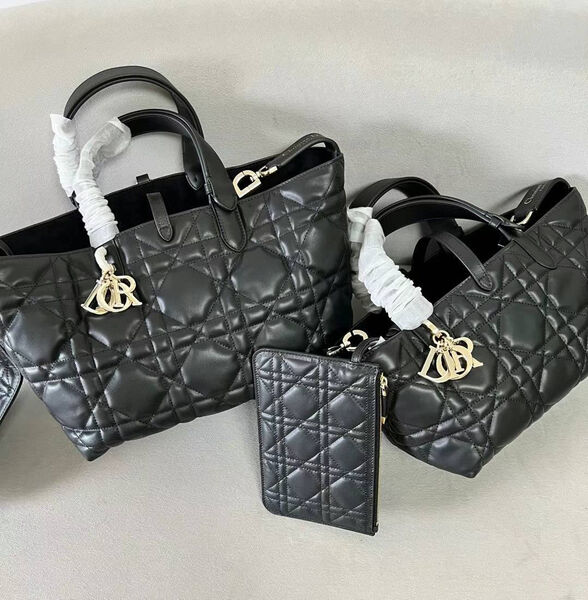 Сумка Christian Dior Toujoups женский кожа черный 124714-2