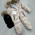 Детский комбинезон Moncler графитовый 166024-1