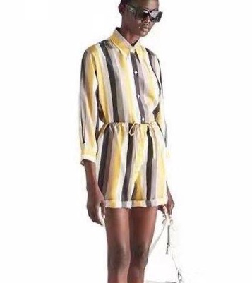 Костюм Prada женский горчичный 189497