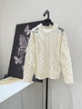 Свитер Ermanno Scervino женский вязаная ткань белый 201290-2