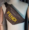 Мужская сумка слинг Fendi мужской кожа 132075-1
