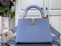 Сумка Louis Vuitton женский кожа бирюзовый 156977-1
