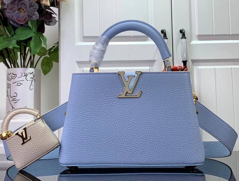 Сумка Louis Vuitton женский кожа swift бирюзовый 156977