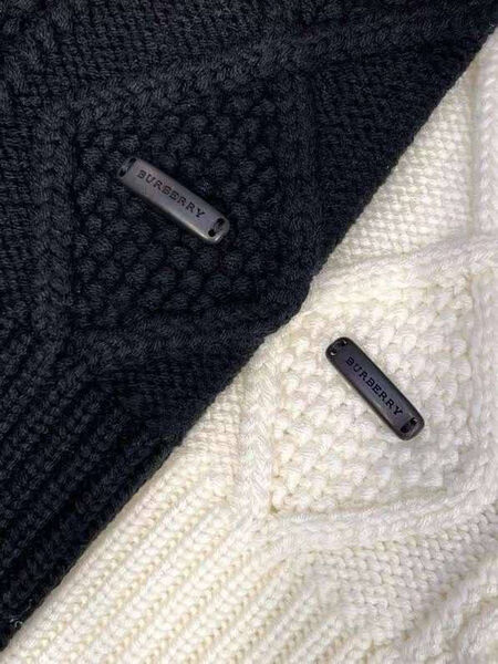 Мужской свитер Burberry мужской вязаная ткань белый 130918-2
