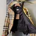 Пуховик Burberry женский бежевый 62448-5