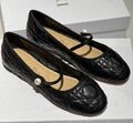Балетки Christian Dior женский кожа черный 146228-1