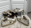 Кеды Golden Goose женский кожа бежевый 132619-2