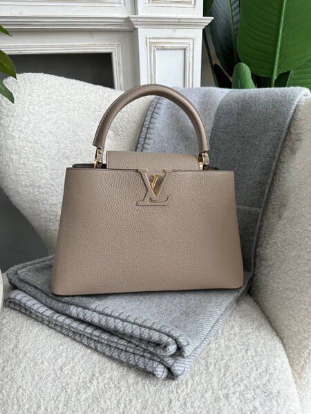 Сумка Louis Vuitton Capucines женский кожа 76634-4