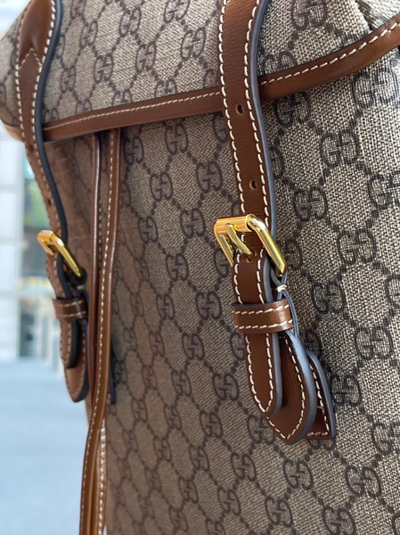 Рюкзак Gucci мужской канва графитовый 65099-9