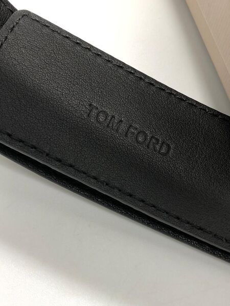 Ремень Tom Ford мужской кожа черный 63717-4