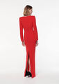 Платье Roland Mouret женский бордовый 169965-3