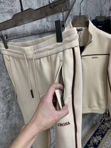 Мужской костюм Zegna мужской бежевый 160803-8